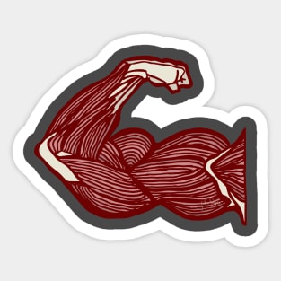 Strong Arm Sticker